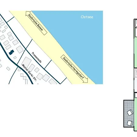 Apartmán Strandoase - 21 Heringsdorf (Usedom)