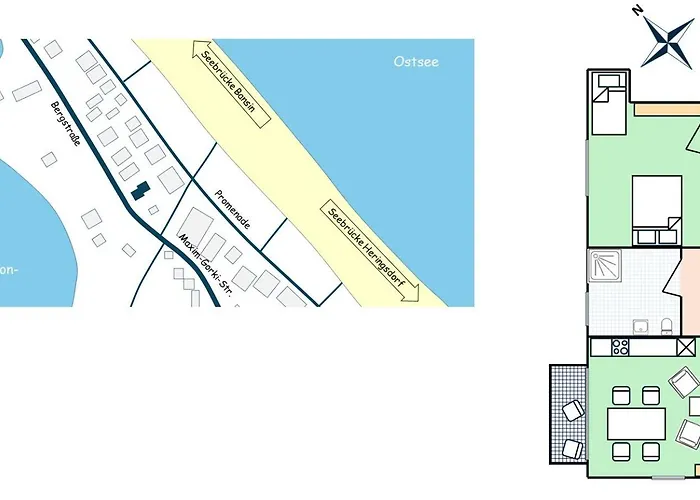 דירה Strandoase - 21 הרינגסדורף